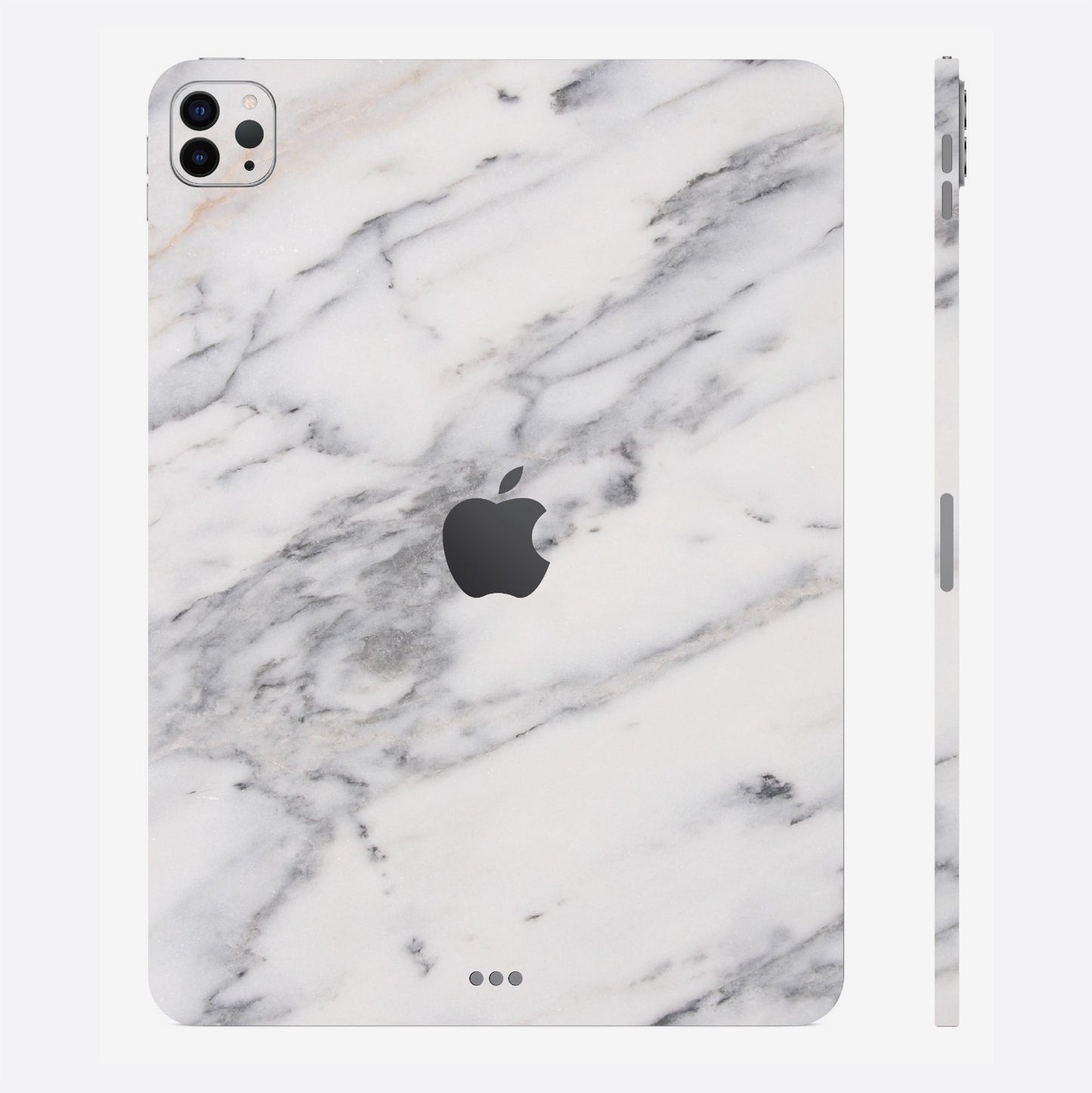 iPad wrap film - White Marble 白雲石