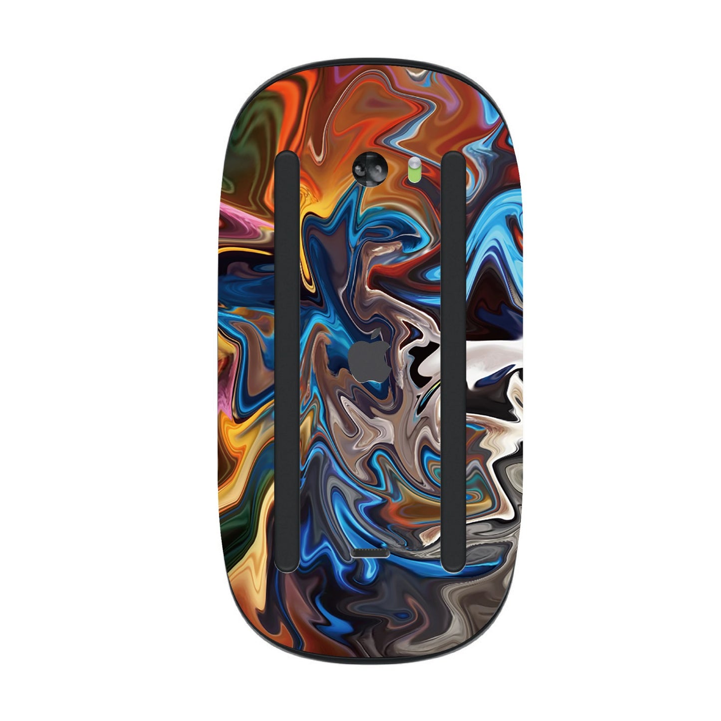 Magic Mouse - Multicolor Abstract Fire Flame 彩色熔岩火焰