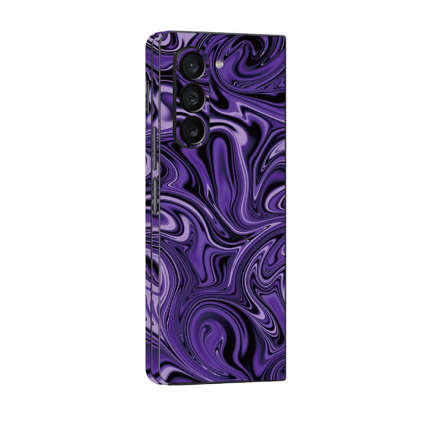 Lilac Abstract Fire Flame 紫色熔岩火焰