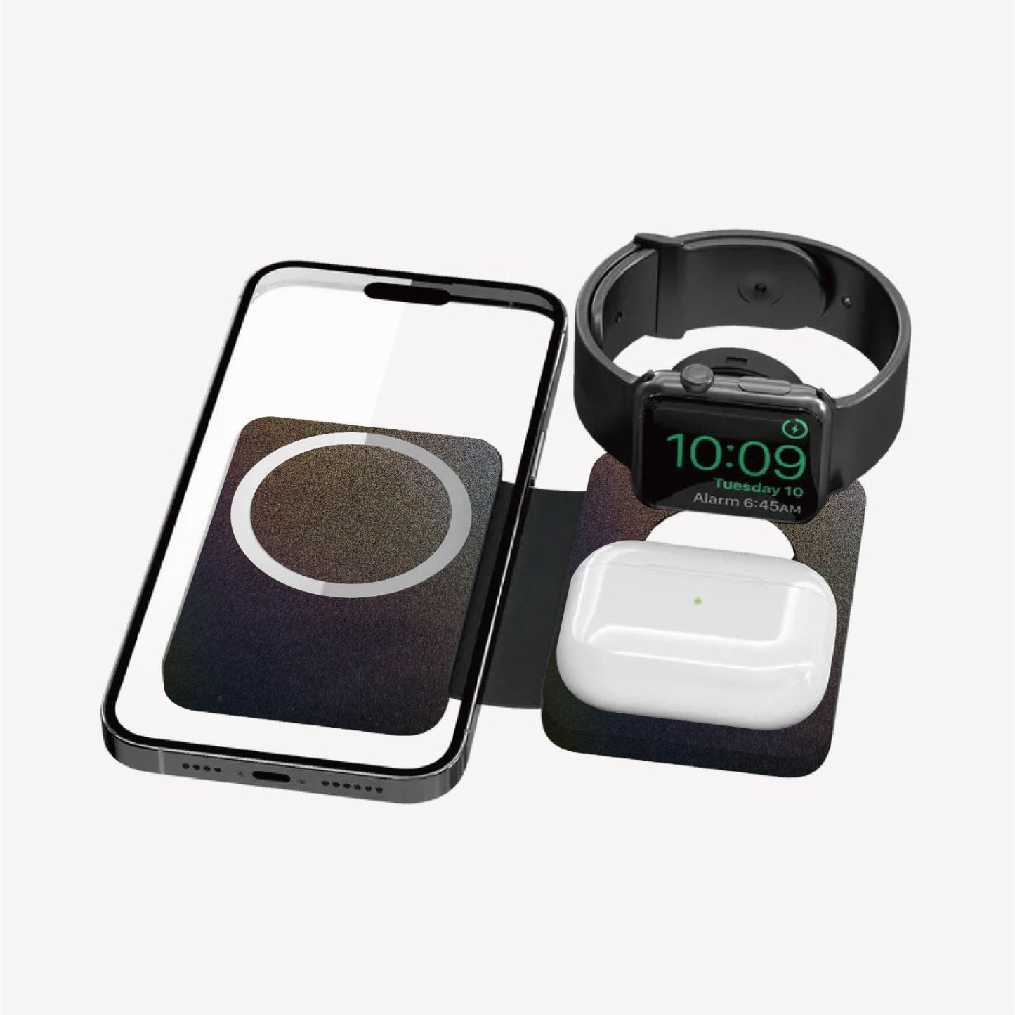 【 EGO X Airfilm 】
3in1 MAGPAD2 Magsafe 充電器 - Volcanic Ash 火山灰