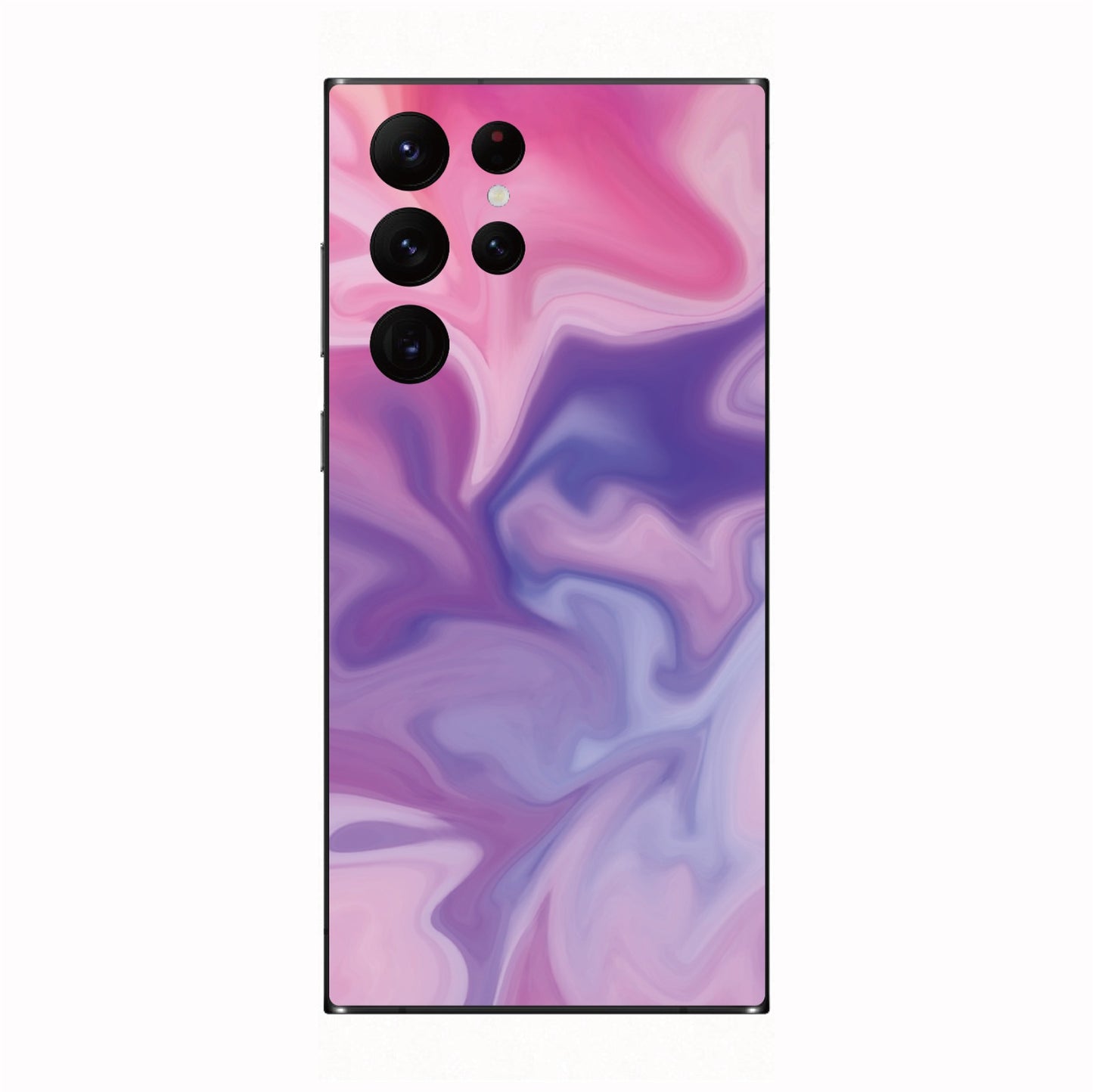 Samsung Back Protector - Pink Abstract Fire Flame 粉色熔岩火焰