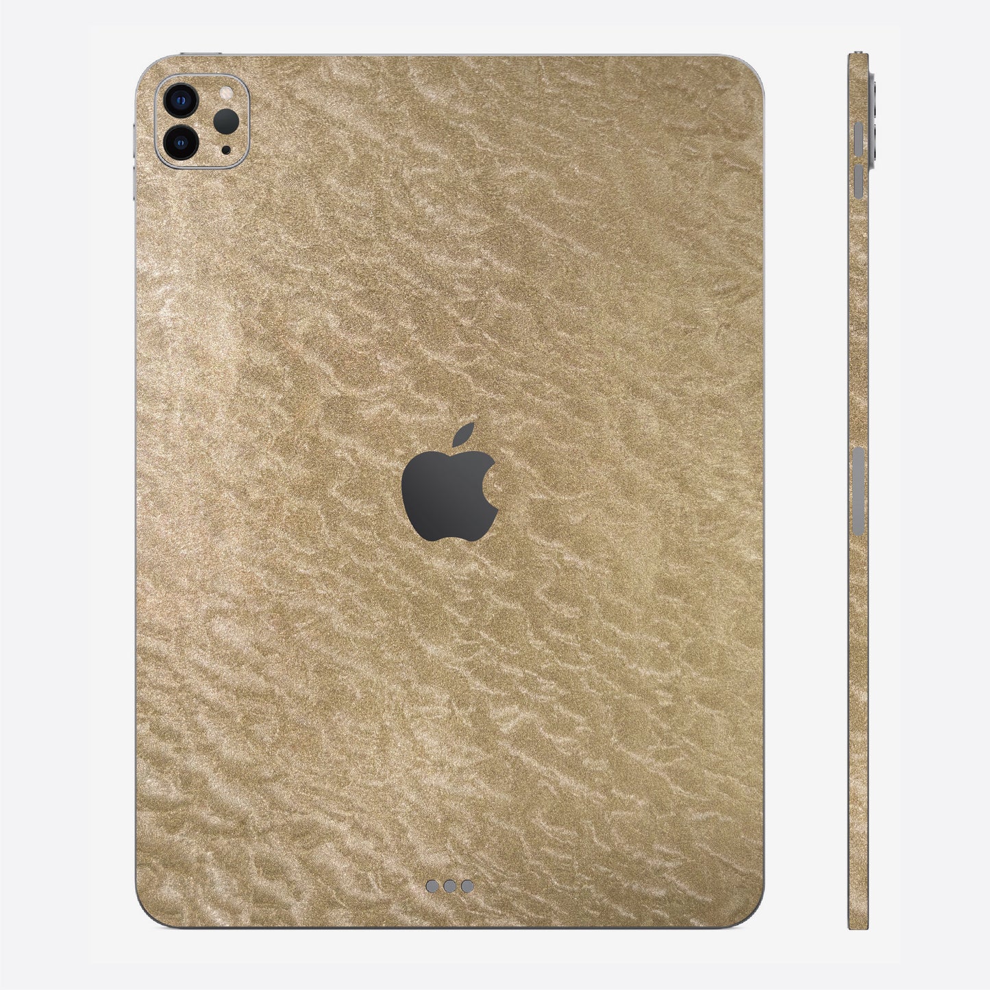 iPad wrap film - Golden Wave 鑄造金海浪