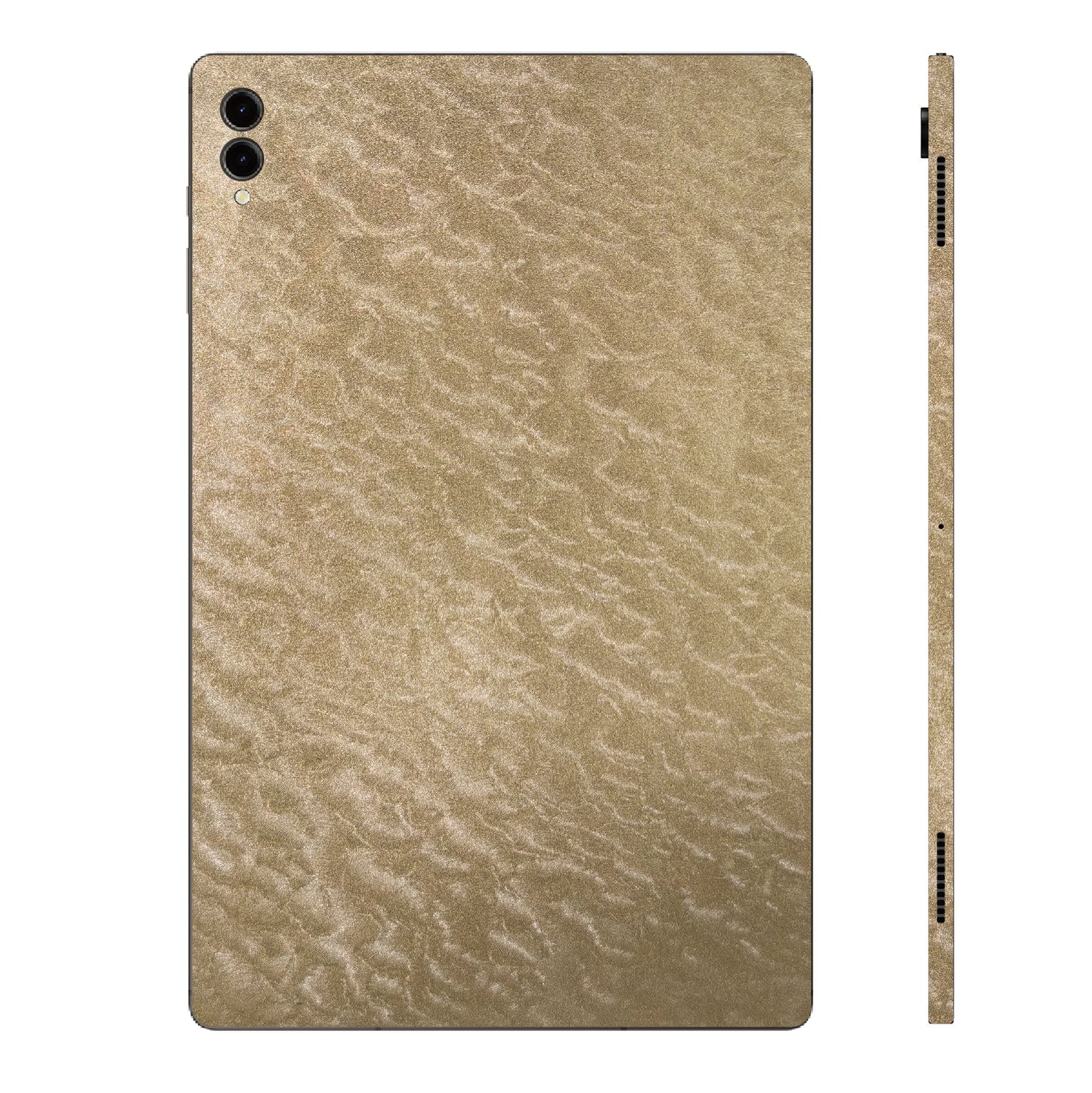 Galaxy Tab wrap film - Golden Wave 鑄造金海浪