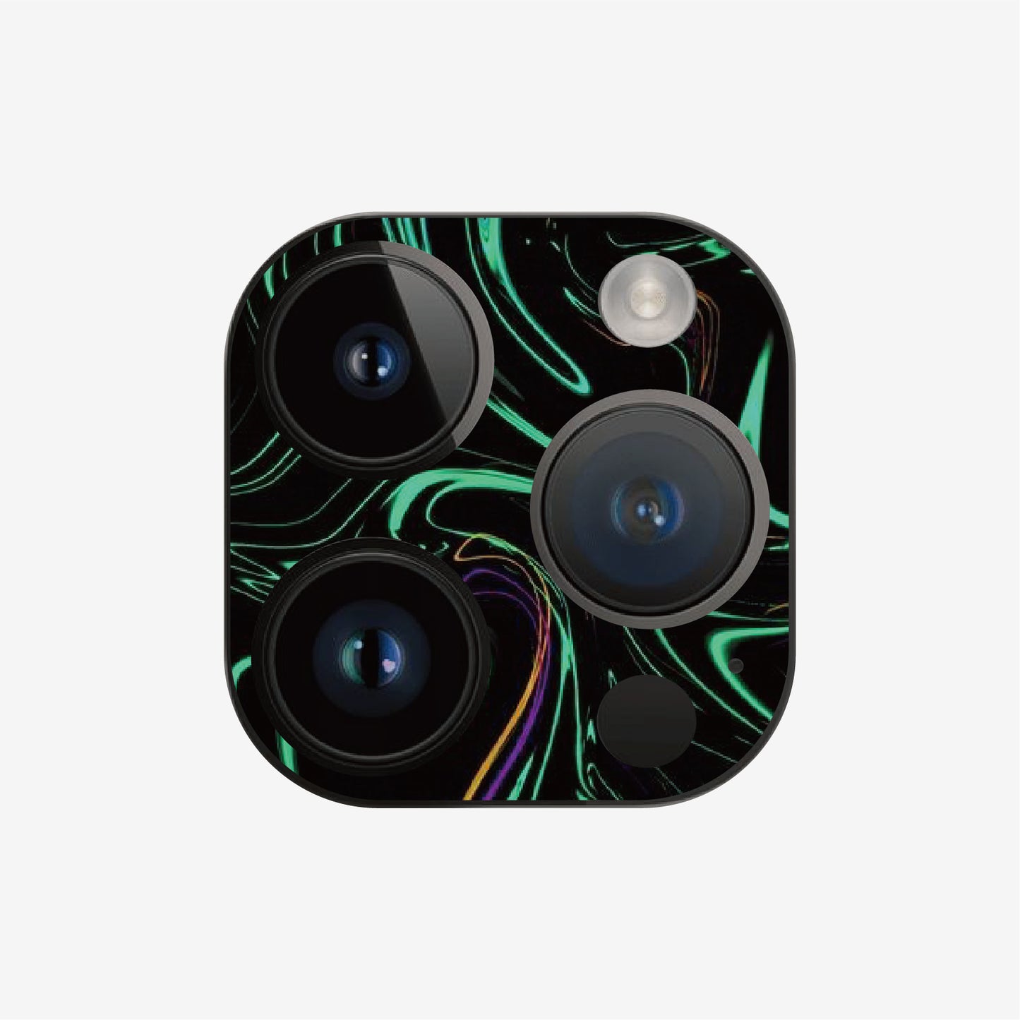 Camera Protector -Green Abstract Fire Flame 綠色熔岩火焰