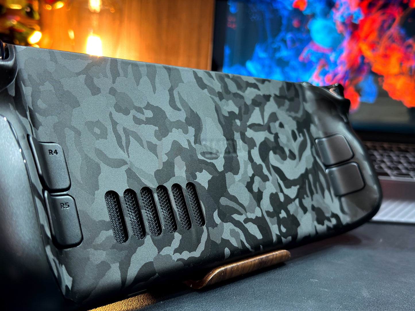 Steam Deck - Black Camouflage 鍛黑迷彩