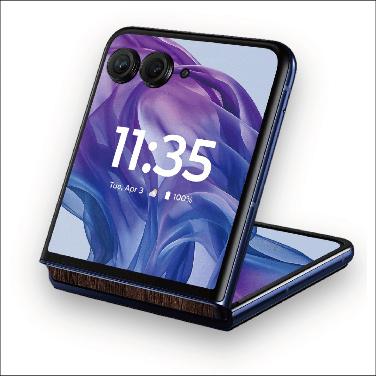 Razr 50 Ultra - Walnut Wood 胡桃木