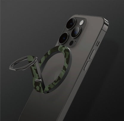 Magnetic Grip With Adjustable Stand - Green Camouflage 軍綠迷彩