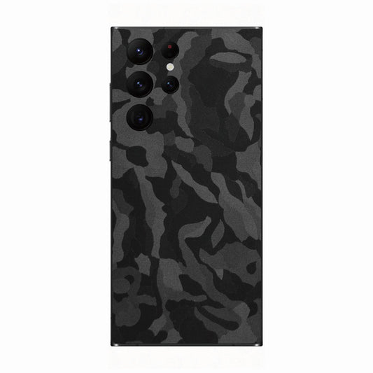 Samsung Back Protector - Black Camouflage 鍛黑迷彩