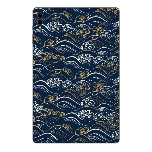 Galaxy Tab wrap film - Clouds Vector Pattern 花海