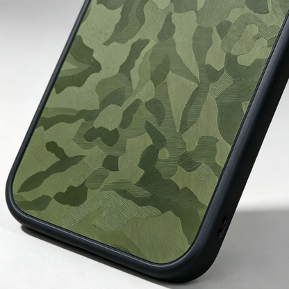 MagSafe Green Camouflage 軍綠迷彩手機殻