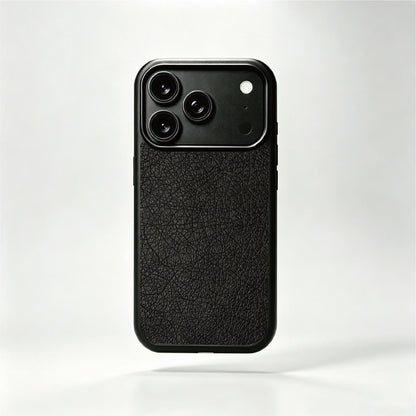 MagSafe Black Leather 黑皮革手機殻