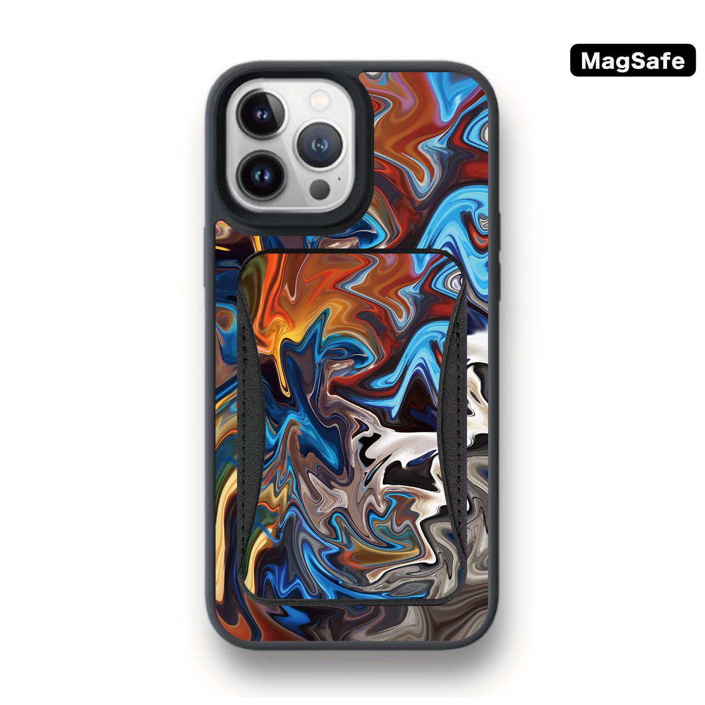 Defender Case - Multicolor Abstract Fire Flame 彩色熔岩火焰