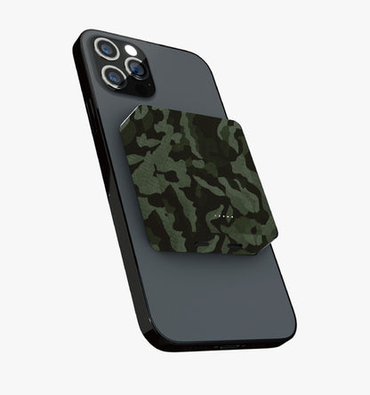 8000mAh MagSafe 15W PowerBank - Green Camouflage 軍綠迷彩