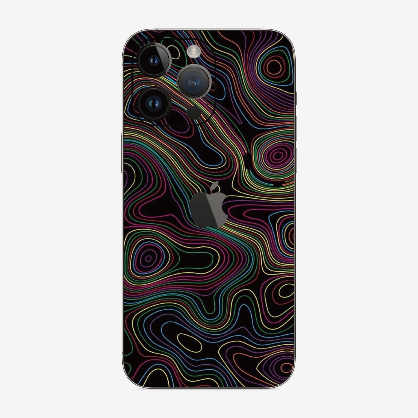 Back Protector - Multicolor Circuit Board 迷幻電路圖