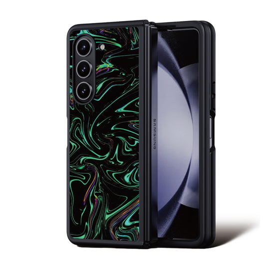 Defender Case - Green Abstract Fire Flame 綠色熔岩火焰