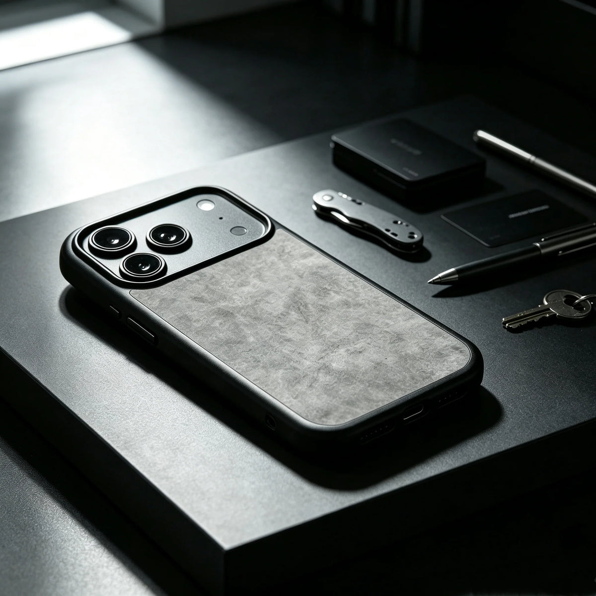MagSafe Grey Concrete 灰水泥手機殻