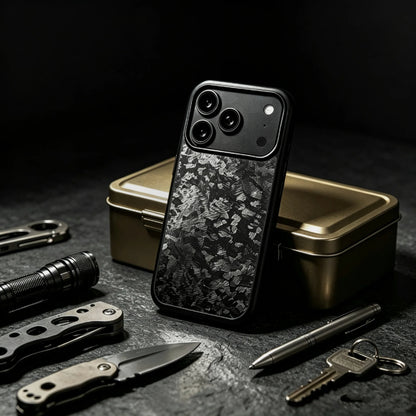 MagSafe Ghost Metallic Black 鑄造幽靈黑手機殻