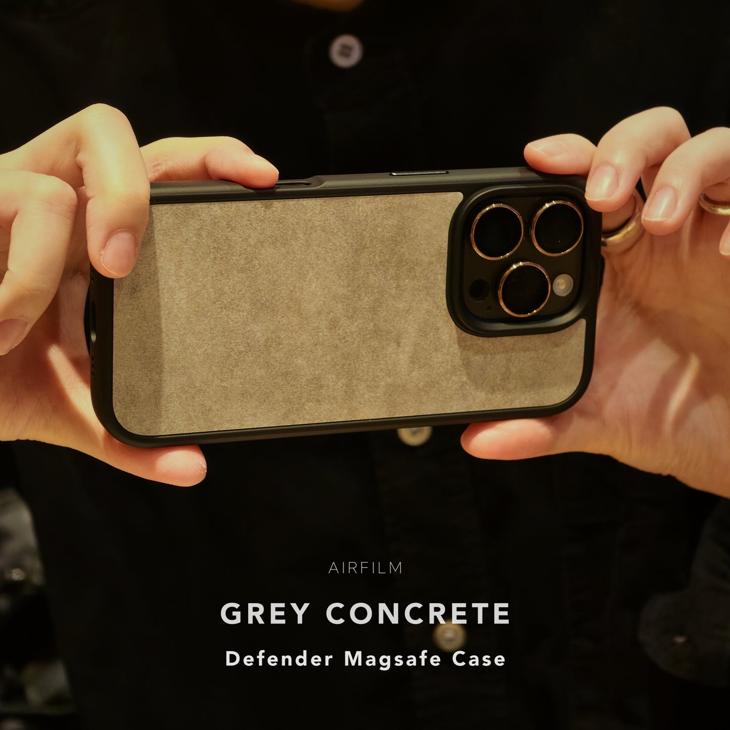 Defender Case - Grey Concrete 灰水泥