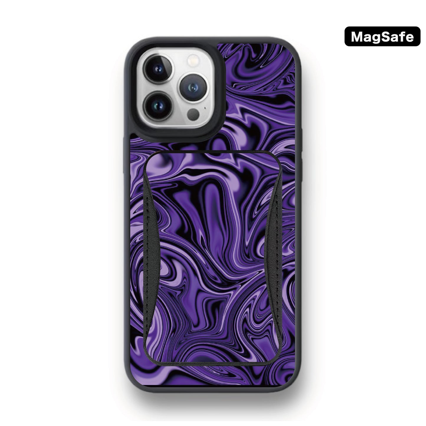 Defender Case - Lilac Abstract Fire Flame 紫色熔岩火焰