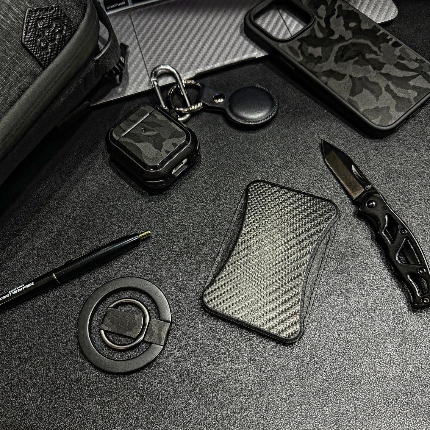 Carbon Fiber 鍛黑碳纖