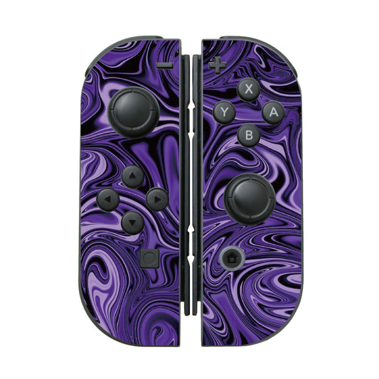 SWITCH Joy-Con - Lilac Abstract Fire Flame 紫色熔岩火焰