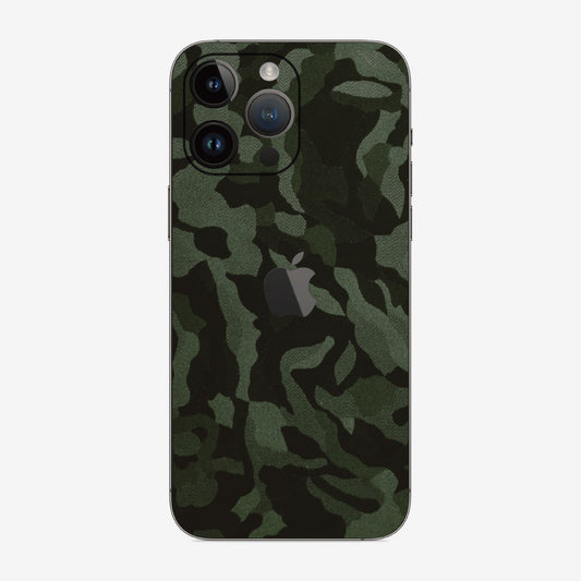 Back Protector - Green Camouflage 軍綠迷彩