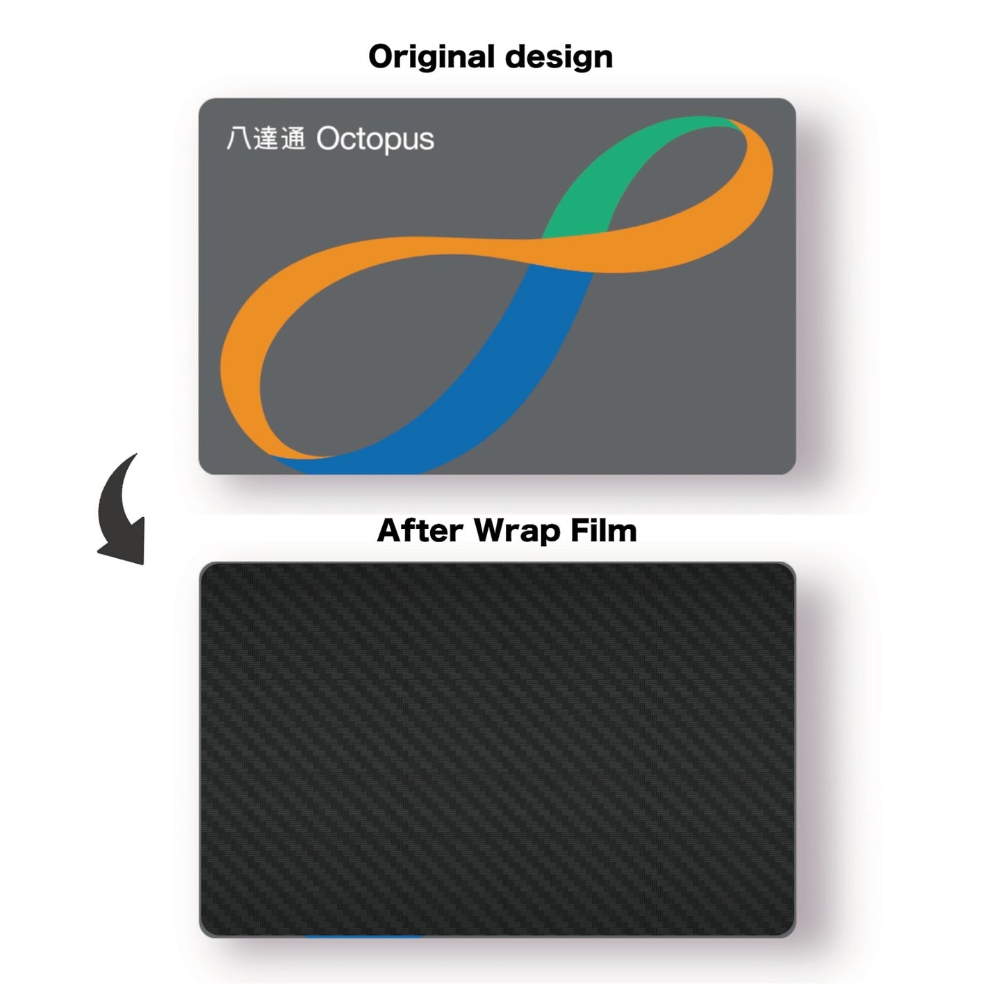 Octopus Card - Carbon Fiber 鍛黑碳纖