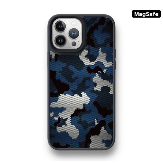 Defender Case - Blue Camouflage 軍藍迷彩