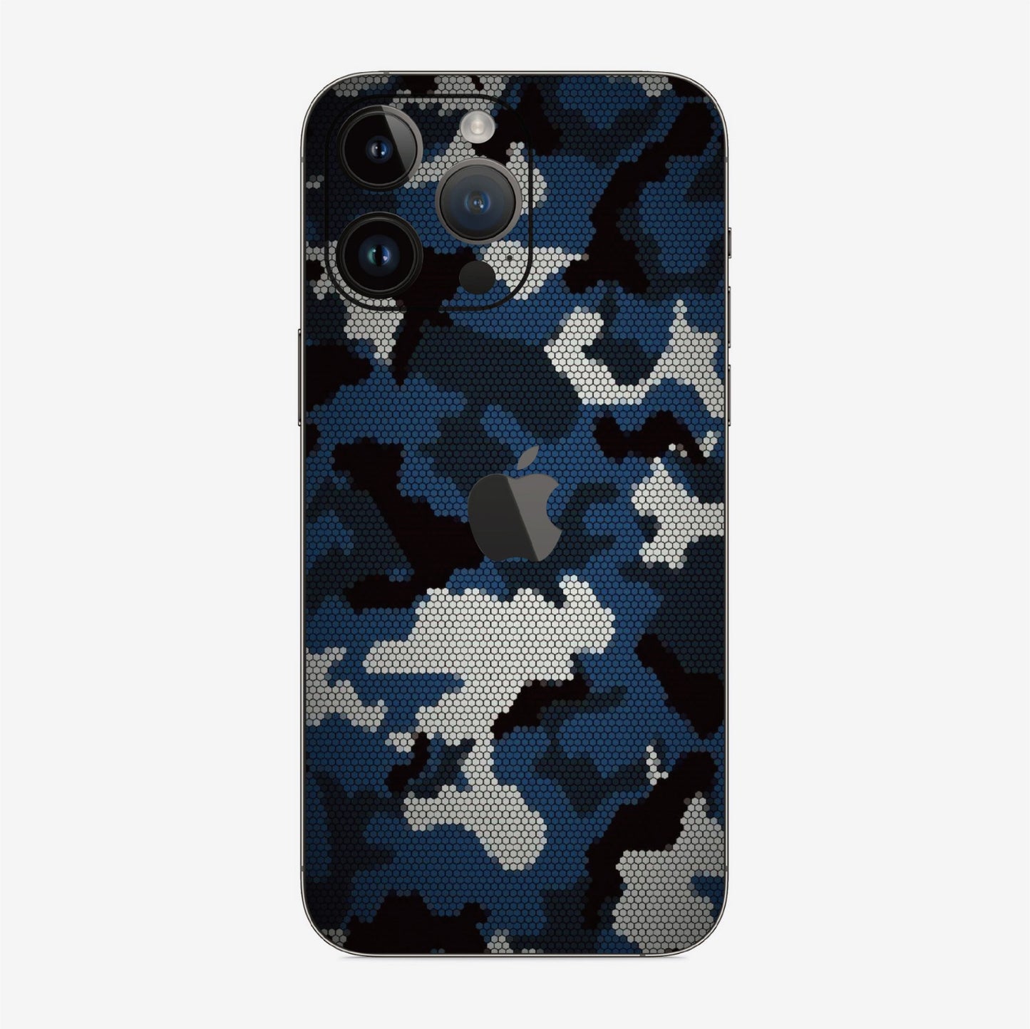 Back Protector - Blue Camouflage 軍藍迷彩