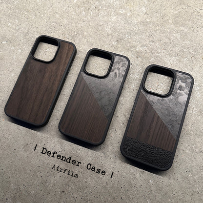 Defender Case - Walnut Wood 胡桃木