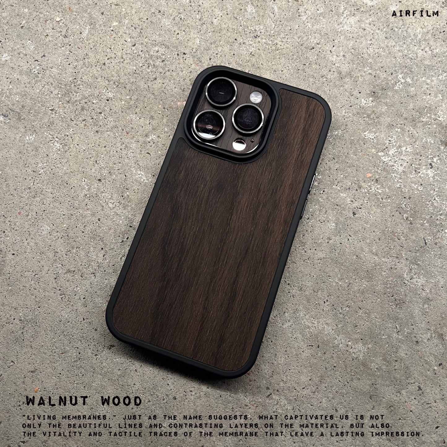 Defender Case - Walnut Wood 胡桃木