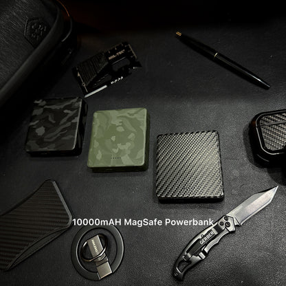 8000mAh MagSafe 15W PowerBank - Green Camouflage 軍綠迷彩