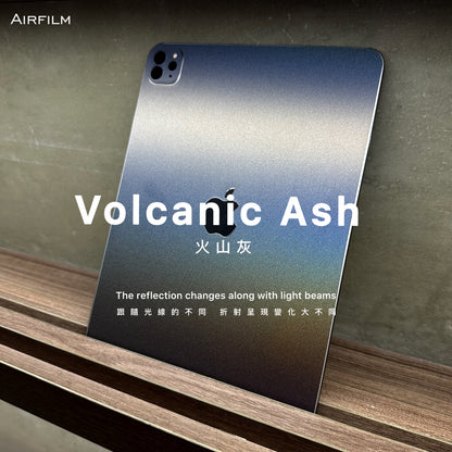 iPad wrap film - Volcanic Ash 火山灰